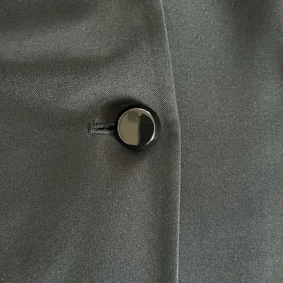 Kasper Rich Black One Button Blazer Women’s Size 12 - Picture 12 of 16